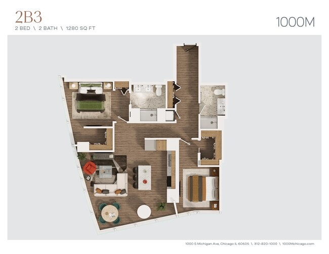 Floorplan - 1000M