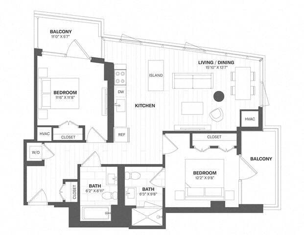 Floorplan - The Tides