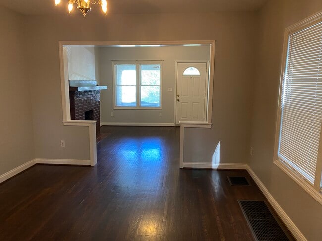 Great room - decorative fireplace - 2609 Medary Ave