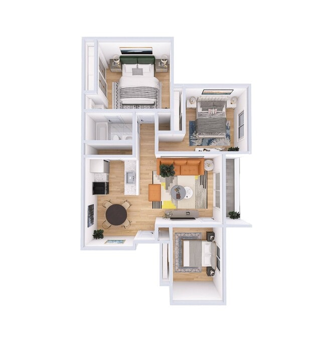 Floorplan - Breckenridge Apartments