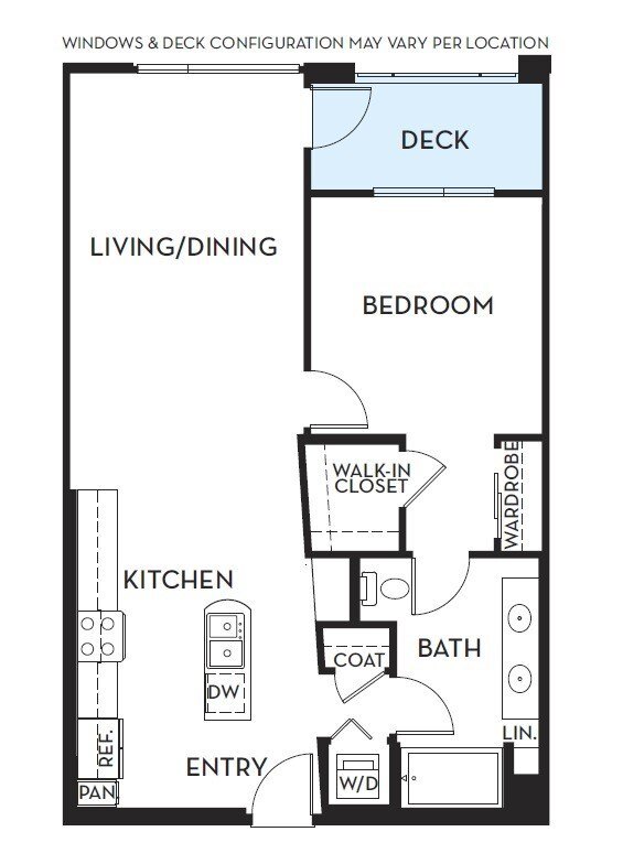 Floorplan - 5550 Wilshire at Miracle Mile by Windsor