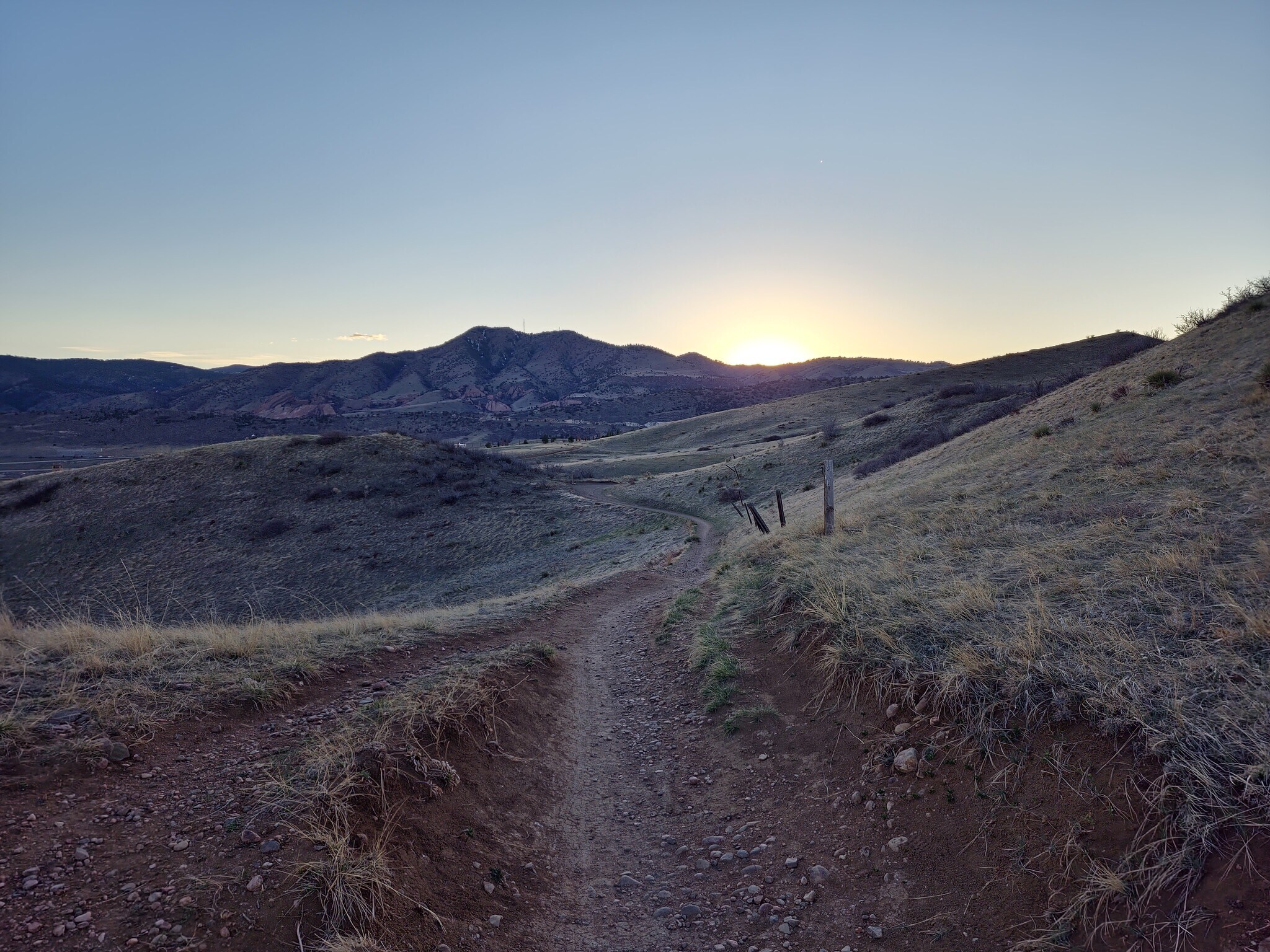 Enjoy beautiful sunset trails on Green Mountain without ever getting in your car - 2220 S McIntyre St