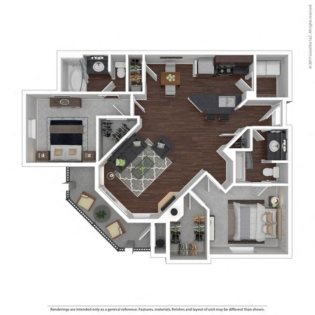 Floorplan - Broadleaf Apartments