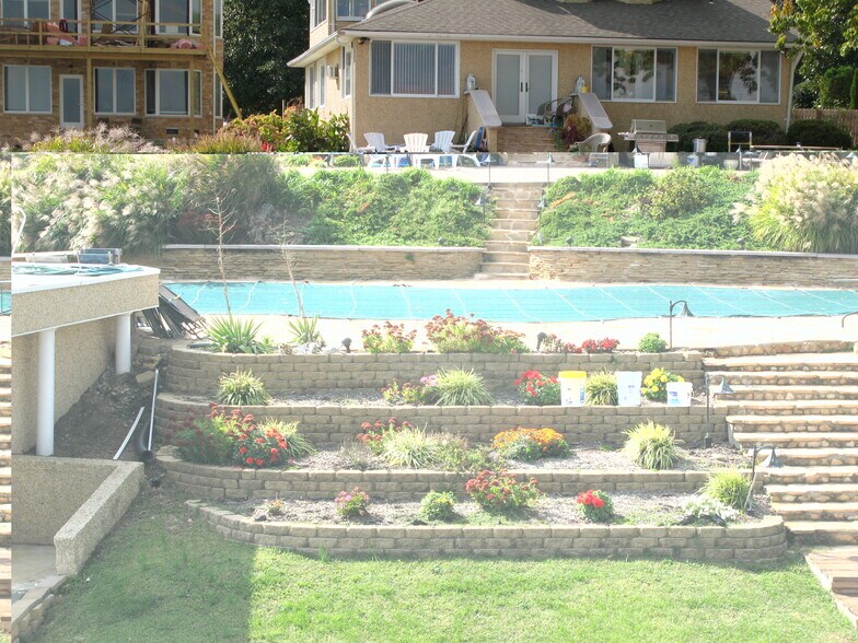 terraced gardens - 1301 Rogers Rd