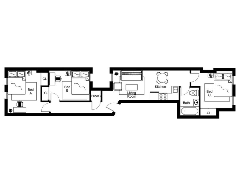 Building Photo - Private bedroom in 3 bed/1 bath Home