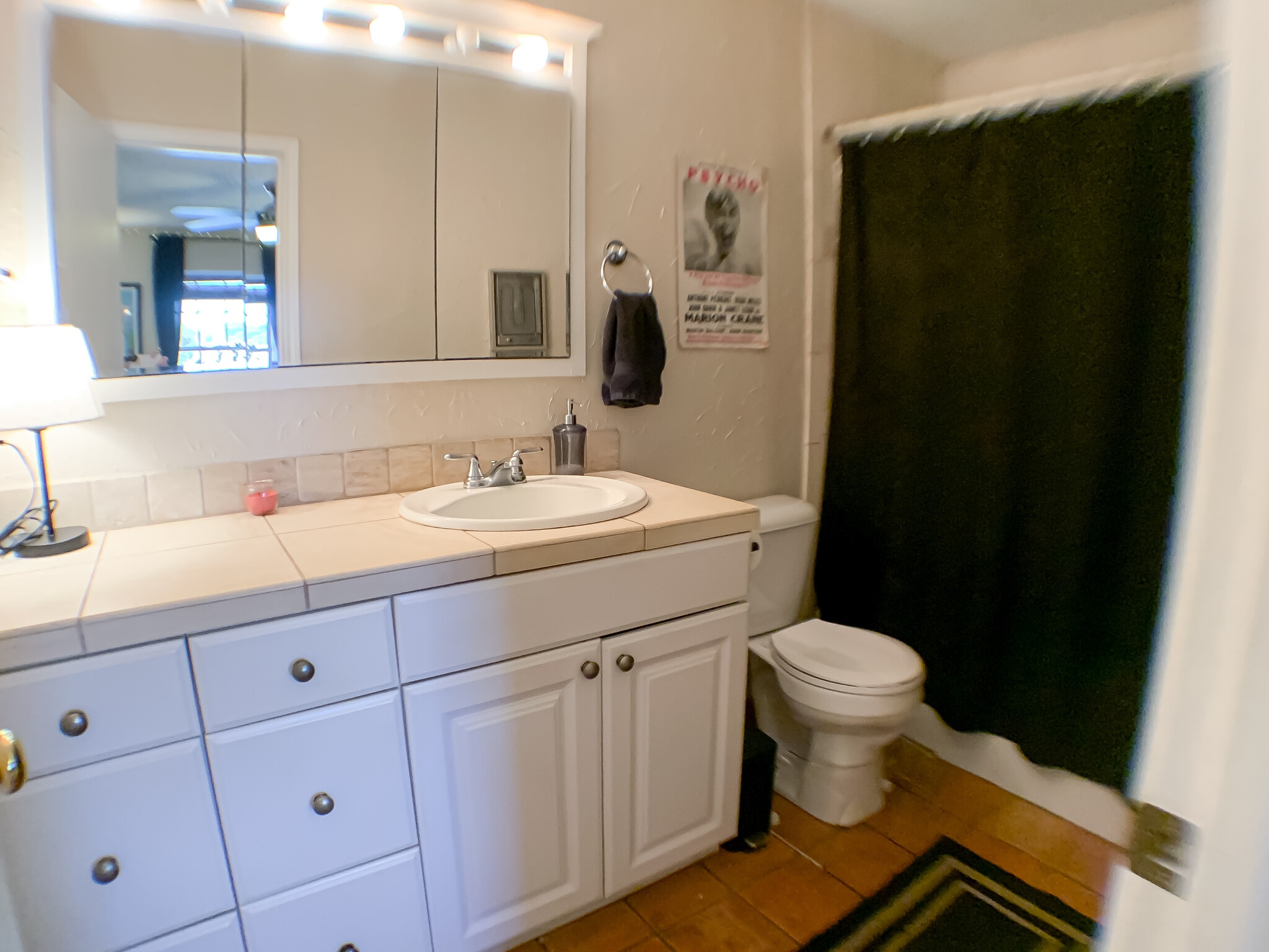 Large, updated second bathroom. - 2425 Ashdale Dr
