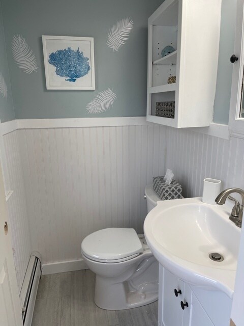 1st floor half bath completely renovated - 266 Cosey Beach Ave