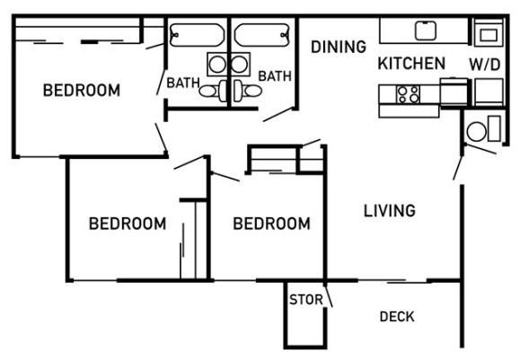 Floorplan - Zinfandel Village Apartments