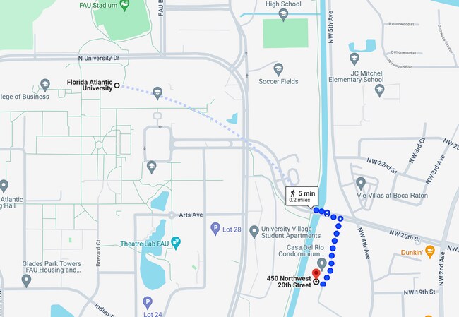 Building Photo - 5-Min Walk to FAU – Private Room in Furnished 2/2 Condo w/ Pool & Canal Views – $1550
