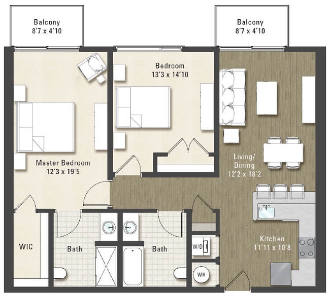 Floorplan - Stratus on Hudson