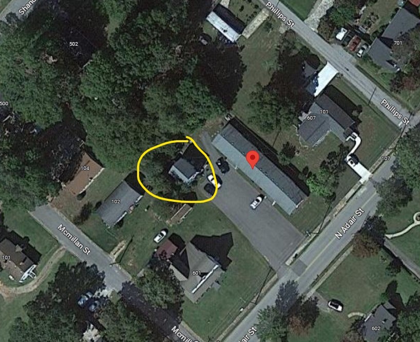 private apartment - 605 N Adair Street Apt #5