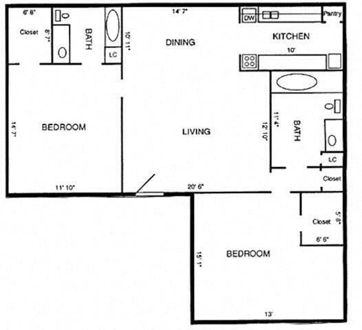 Floorplan - Towne Oaks II