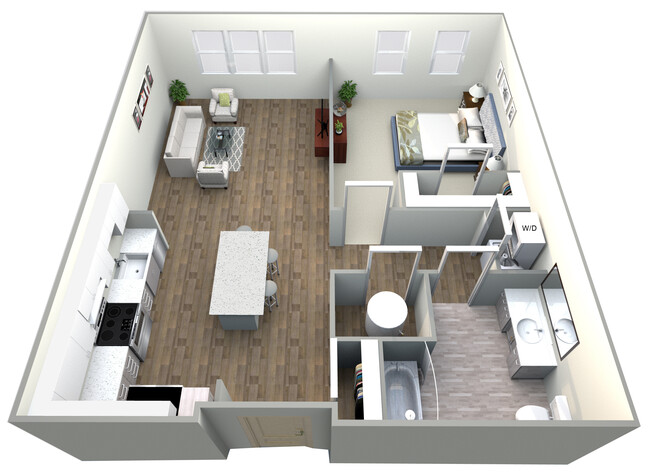 Floorplan - The Huntington