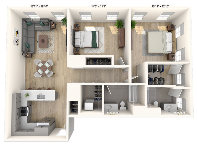 Floorplan - Darien Commons