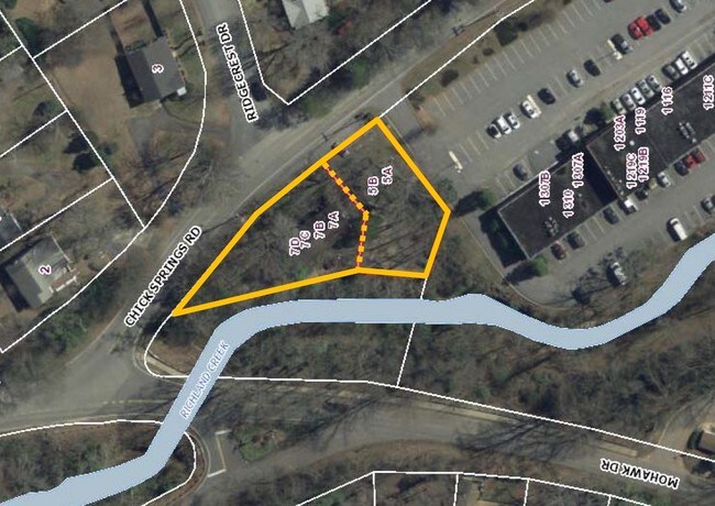 Aerial Photo - 5-7 Chick Springs Rd