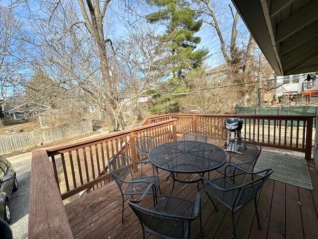 Outdoor deck - 803 E 1st St