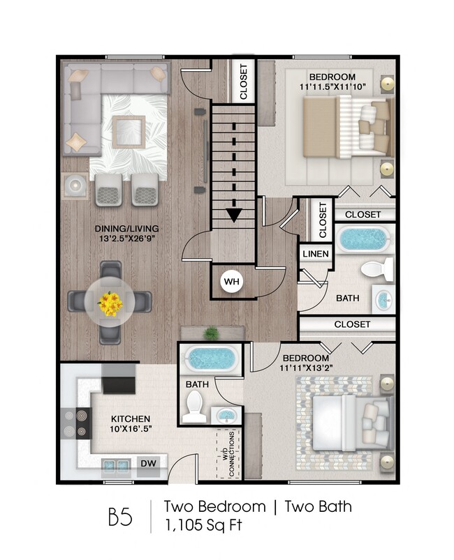 Floorplan - The Ascend at Pensacola Bay