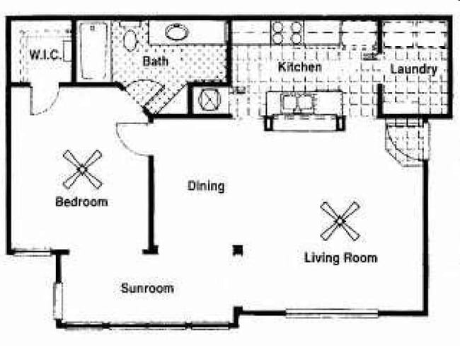 1 BEDROOM C - Vetra West