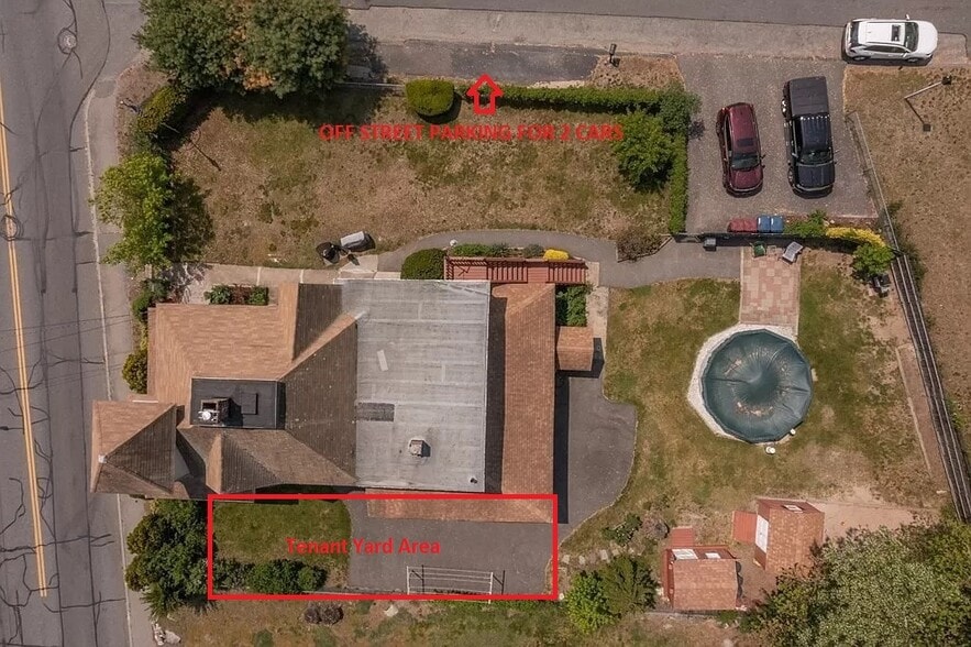 Aerial View - 201 W Meadow Rd