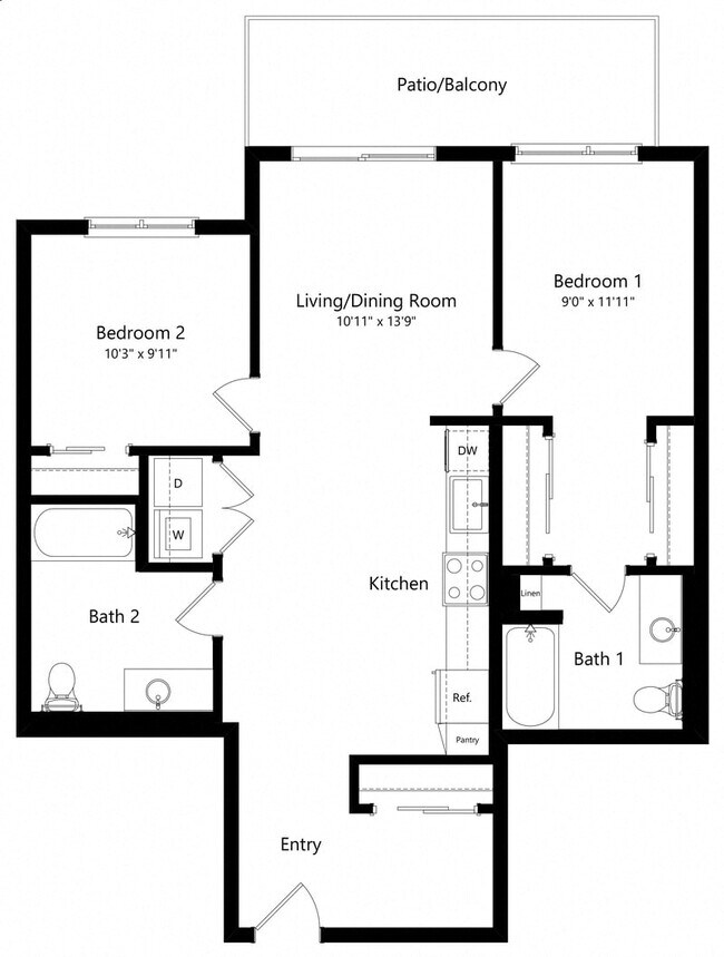 Floorplan - The Spoke