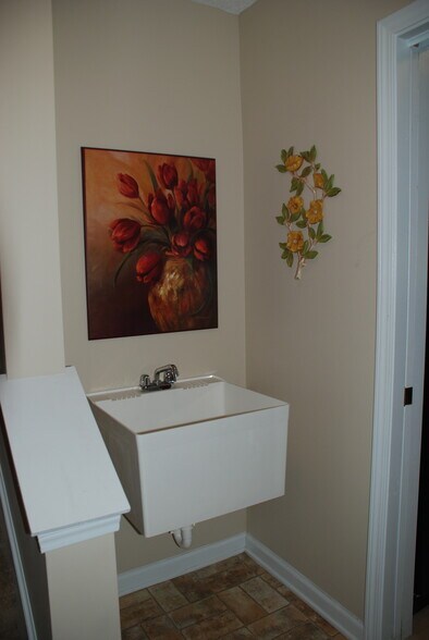 Utility sink - 145 White Dogwood Ln