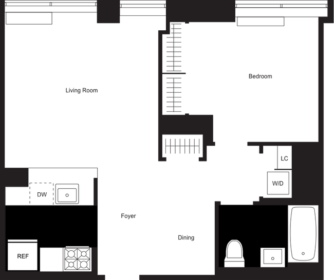 Floorplan - The Caledonia