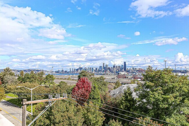 View from rooftop terrace - 3213 Harbor Ave SW