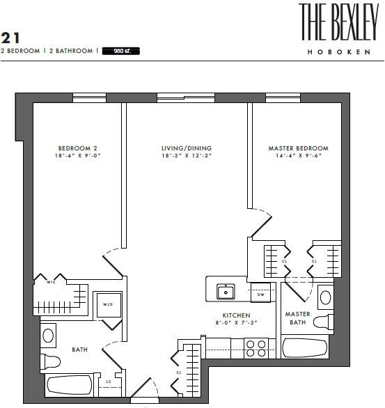 Floorplan - The Bexley