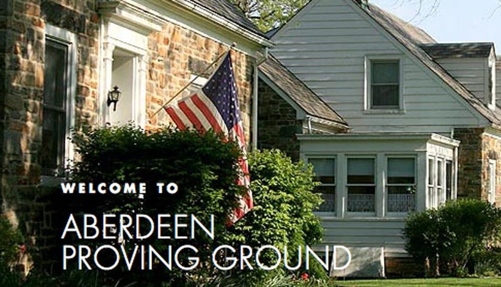 Aberdeen Proving Ground on Post Housing 6283 Demby Dr Aberdeen