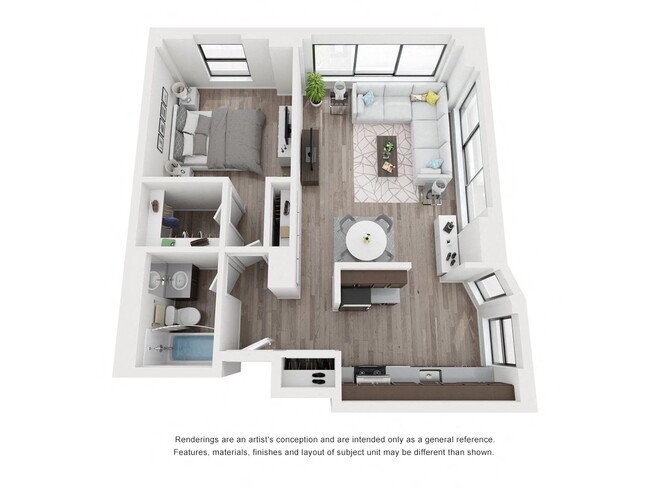 Floorplan - River North Park Apartments