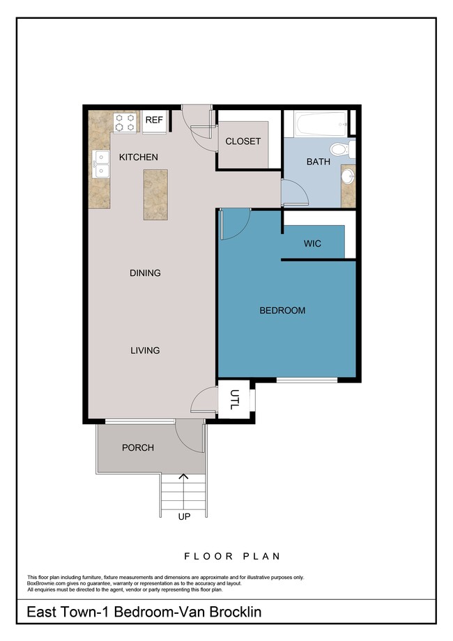 Floorplan - East Town Apartments