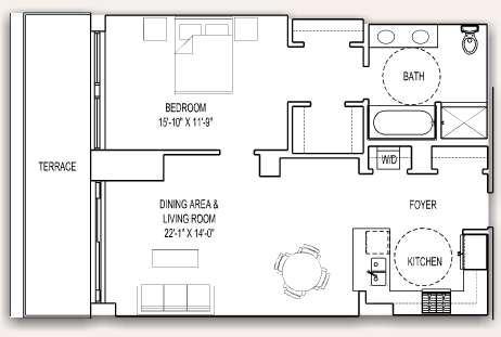 1BR/1BA - 1125 Maxwell Place