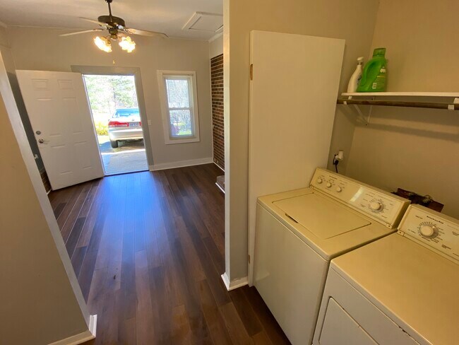 Laundry in Bonus Room - 355 Badgett Ave