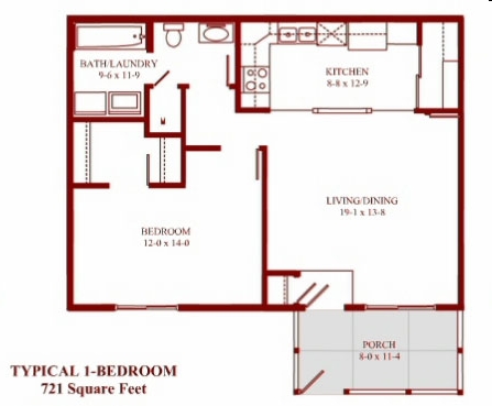 1BR/1BA - Autumn Glen Apartments