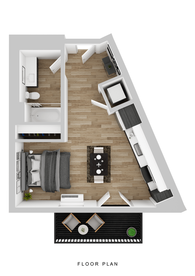 Floorplan - Hyas Point Apartments