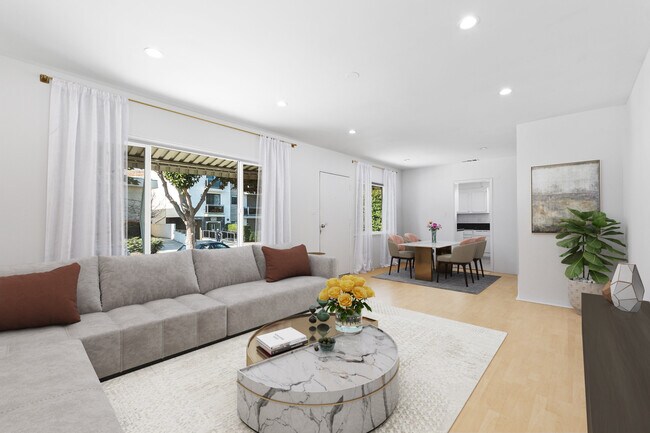 Furnished Living with Dining - 836 N Fuller Ave