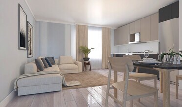 Kitchen/Living Room 1b/1b on Haverford - 3951 Lancaster
