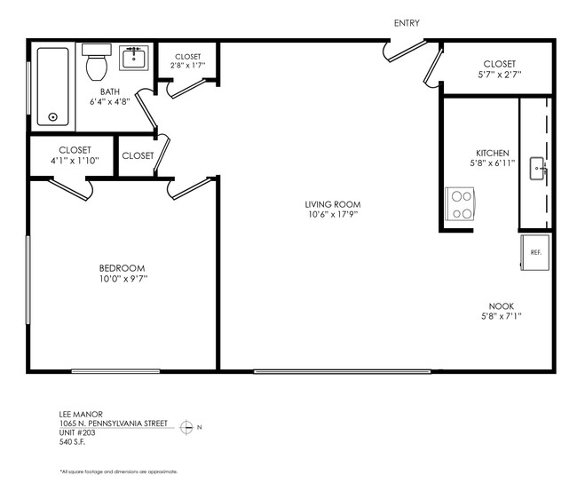 Floorplan - Lee Manor