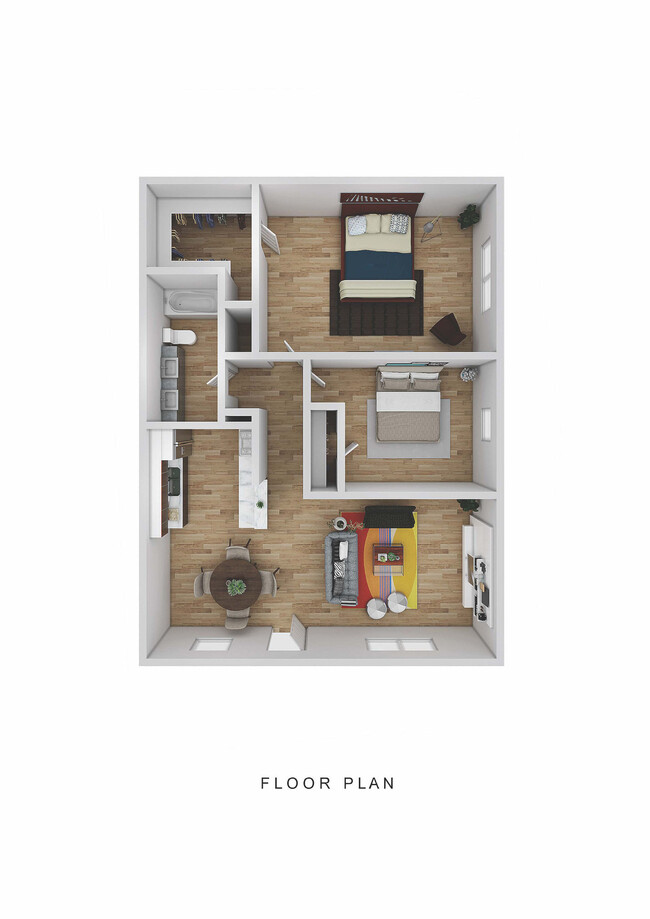 Floorplan - Buffalo Ranch Apartments