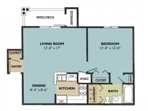 Floorplan - Waterford Place Apartments