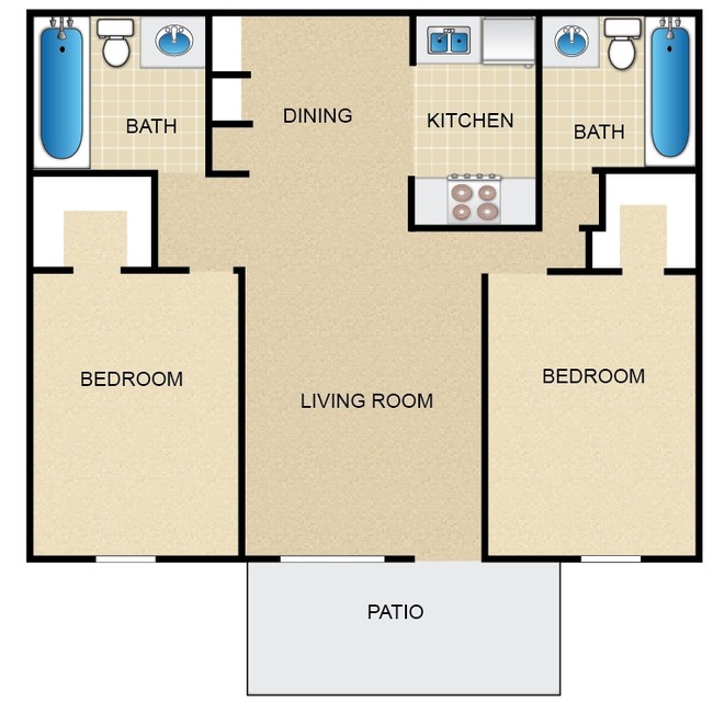 2BD2BA H - Reserve at Forest Ridge