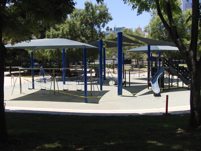 Roxbury Park playground - 456 S Spalding Dr
