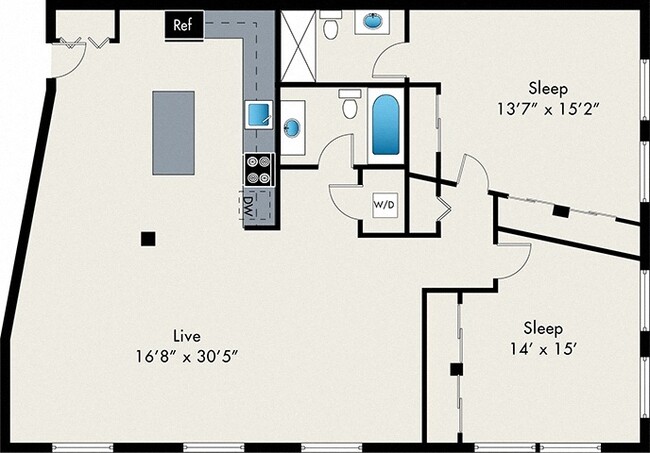 Floorplan - The Lofts at Gin Alley