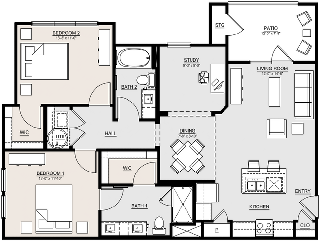 Floorplan - McCarty Commons