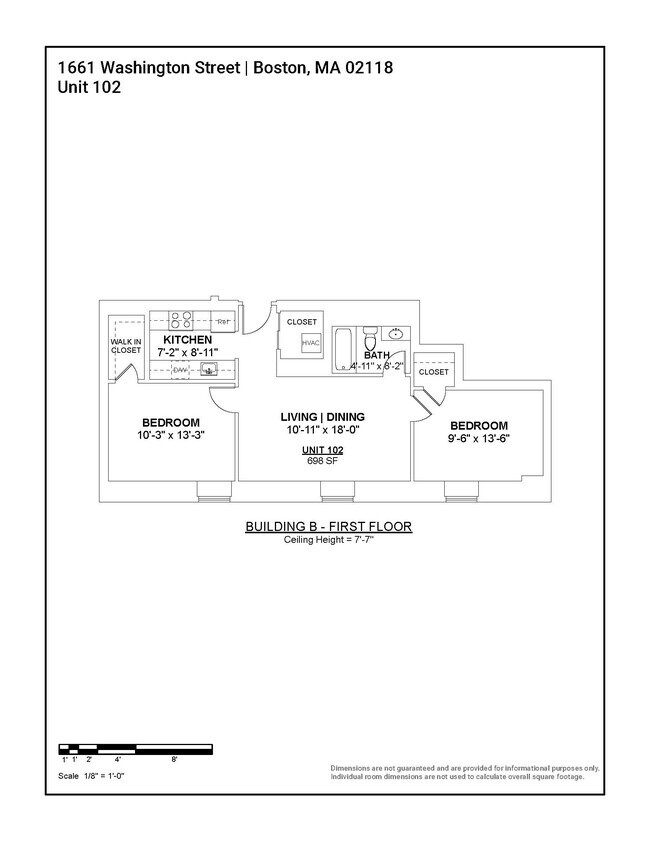 Floorplan - 1661 Washington St