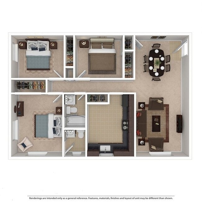 Lakeview 3BD 2Bath 1030sqft - Lakeview