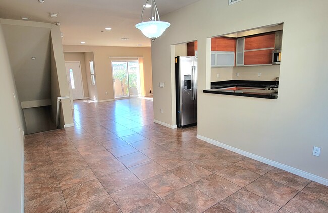 View of Dinning area/living room area/private patio - 9254 Elm Vista Dr