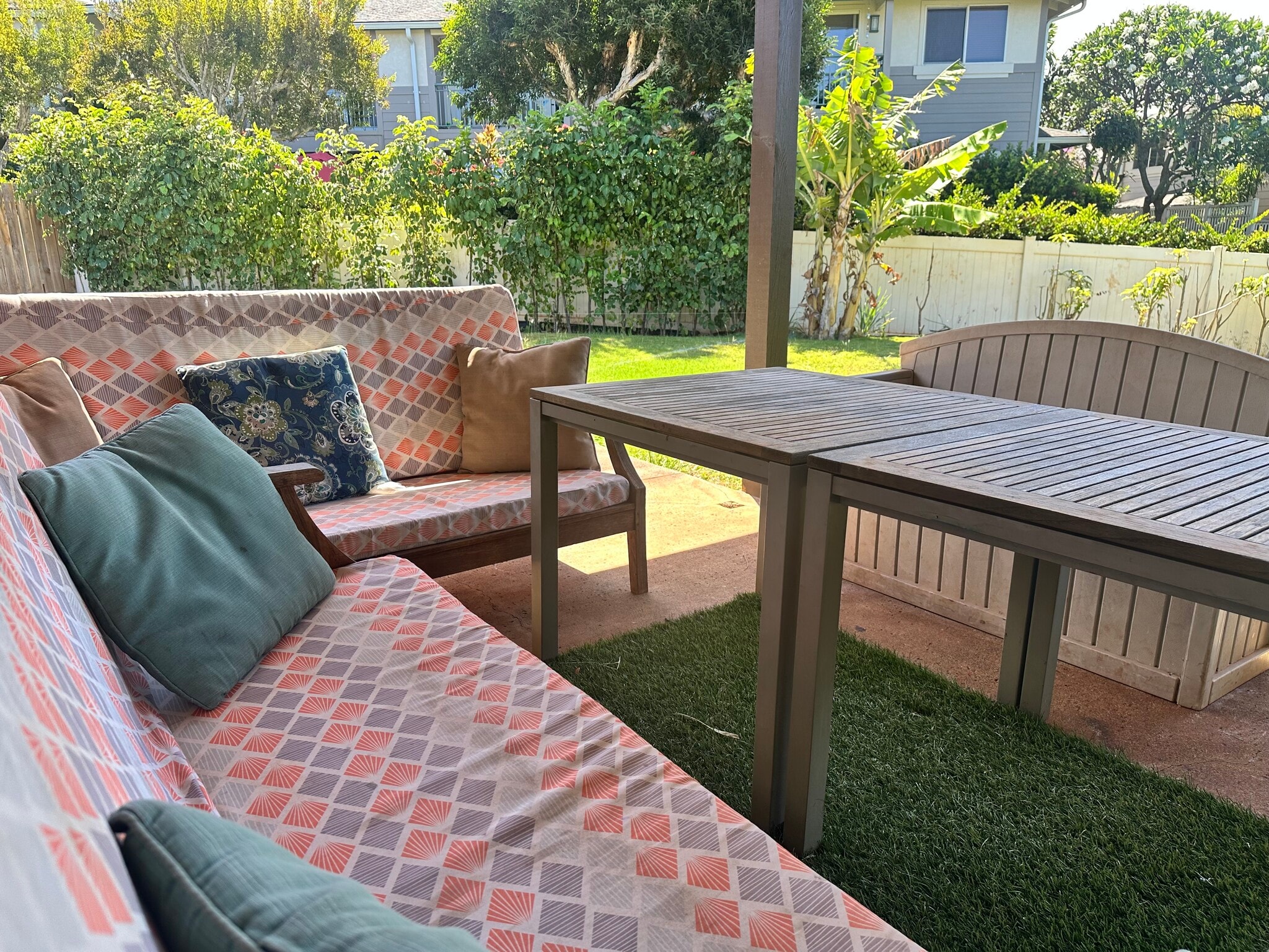 outdoor covered lanai - 4996 Lower Honoapiilani Rd