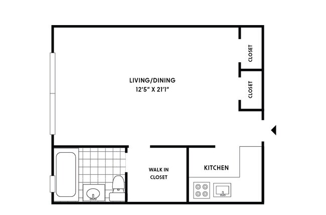 Floorplan - Elron Apartments