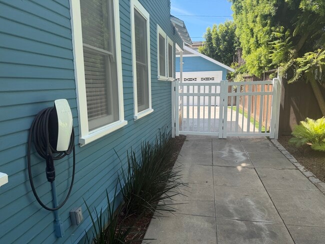Ev Charger and Driveway - 713 S Bronson Ave